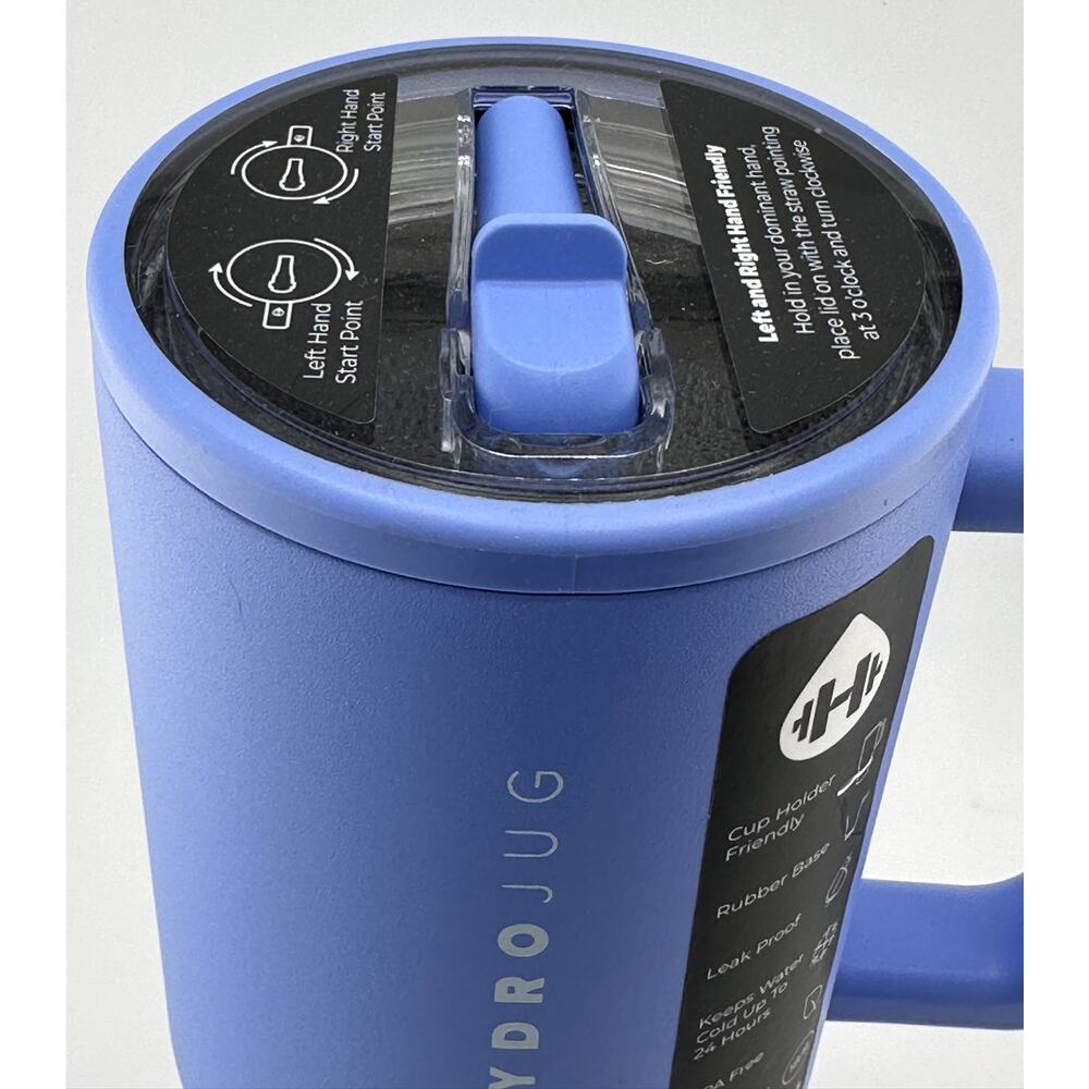 BRAND NEW CLASSIC HydroJug 40 oz Traveler, LIGHT BLUE - Picture 3 of 5
